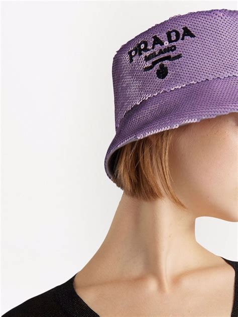 prada sequin hat|Prada Sequin Bucket Hat .